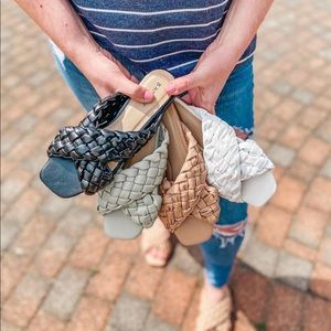 Braided Sandals - New